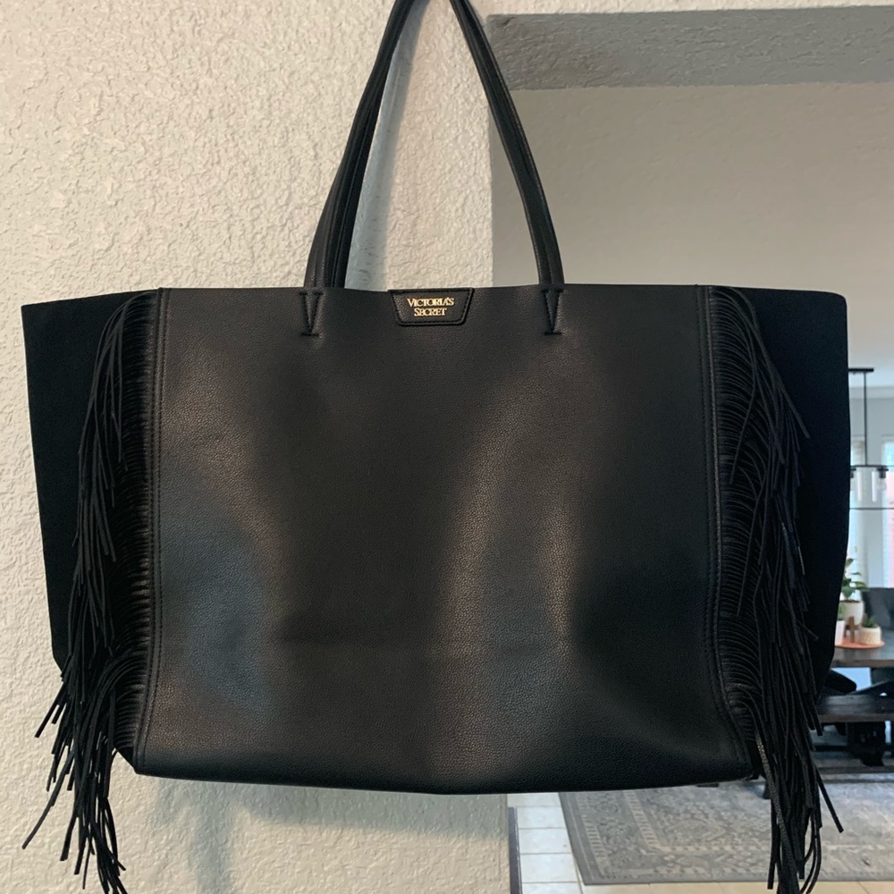 Victoria Secret Fringed Tote